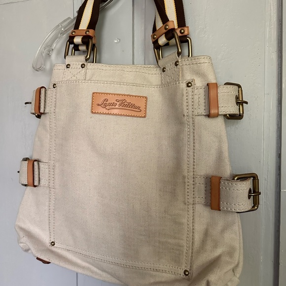 Louis Vuitton Cabas Toile Globe Shopper Blue Limited Edition rare - Picture 7 of 14